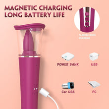 Load image into Gallery viewer, Cleopatra Licking Pro 3 in 1 BioAir Vibrator