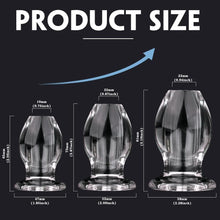 Load image into Gallery viewer, Invisible Hollow Anal Butt Plug Set
