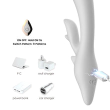 Load image into Gallery viewer, Power Play Elegancy G-Spot & Clitoris Vibrator