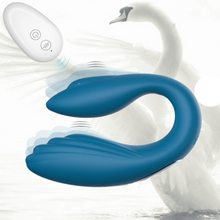 Load image into Gallery viewer, Swan Couple Vibrator & Remote Control