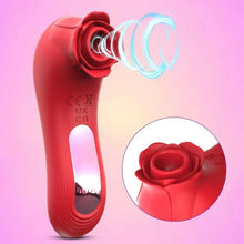 Load image into Gallery viewer, Blooming Rose – Sucking Vibrator