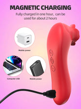 Load image into Gallery viewer, Blooming Rose – Sucking Vibrator