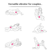 Load image into Gallery viewer, Couples Sucking Vibrator With Remote Control