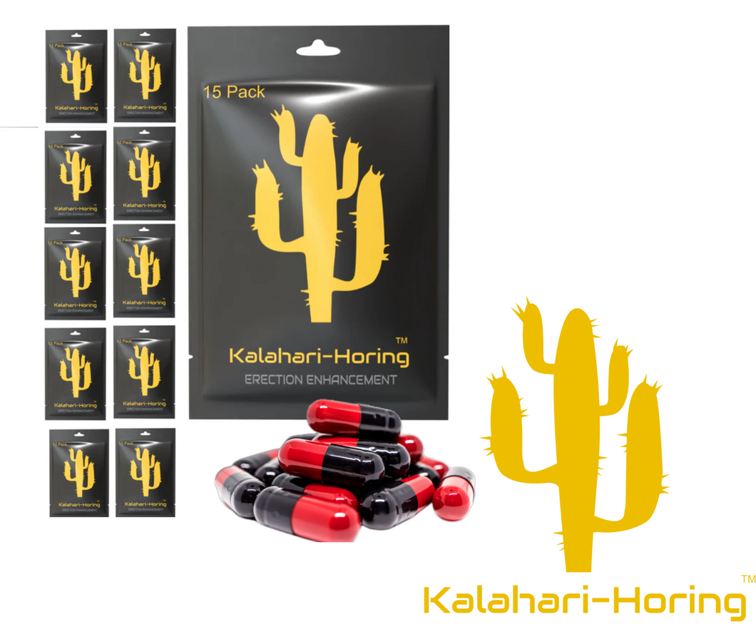 Kalahari-horing 10 boxes (150 capsules)