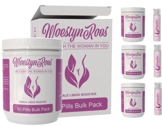 Woestyn-Roos Bulk 180 + 3 Bottle Stimulation Gel