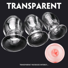 Load image into Gallery viewer, Invisible Hollow Anal Butt Plug Set
