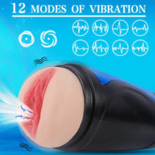 Load image into Gallery viewer, Max-Rapture Bio-Air Vibrating Stimulator: Masturbator
