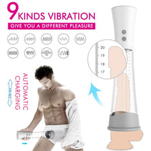 Load image into Gallery viewer, S-HANDE MAX – Rechargeable penis pump with masturbation insert

