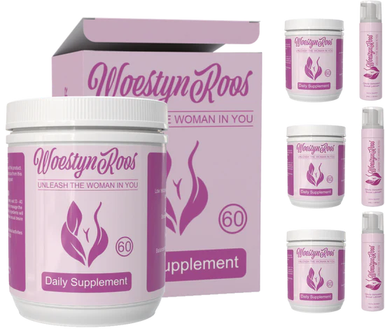 Woestyn-Roos Daily 180 Pills (6 Months) + 3 Bottles Stimulation Gel