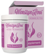 Load image into Gallery viewer, Woestyn-Roos Daily (60 Capsules)+1 Woestyn-Roos Stimulation Lube
