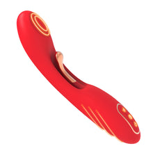 Load image into Gallery viewer, RED EARTHQUAKE – Sonic Tapping Vibrator

