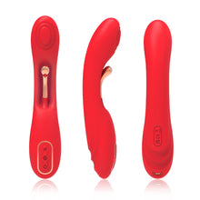 Load image into Gallery viewer, RED EARTHQUAKE – Sonic Tapping Vibrator
