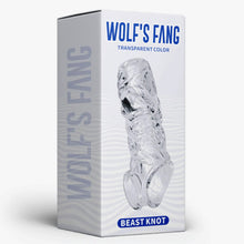 Load image into Gallery viewer, Wolf’s Fang – Beast Knot Penis Sleeve
