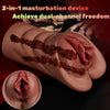 Male Masturbator 2-In-1