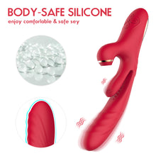 Load image into Gallery viewer, ROLCE ROYCE – 4 in1 Tapper, Sucker and Thrusting Rabbit Vibrator

