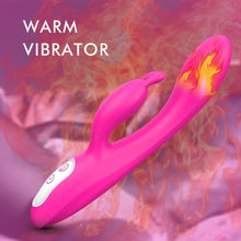 Load image into Gallery viewer, Ultimate Luxury Rabbit Heating Vibrator
