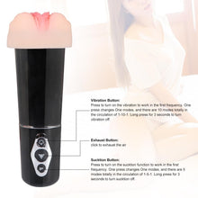 Load image into Gallery viewer, Hendy Automatic Suction Vibrating Mastrubator
