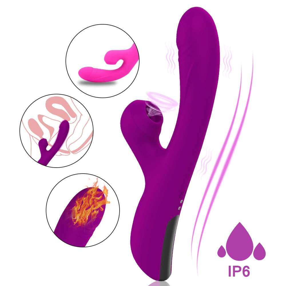 Hot Pro G-Spot – Heating and Sucking Vibrator
