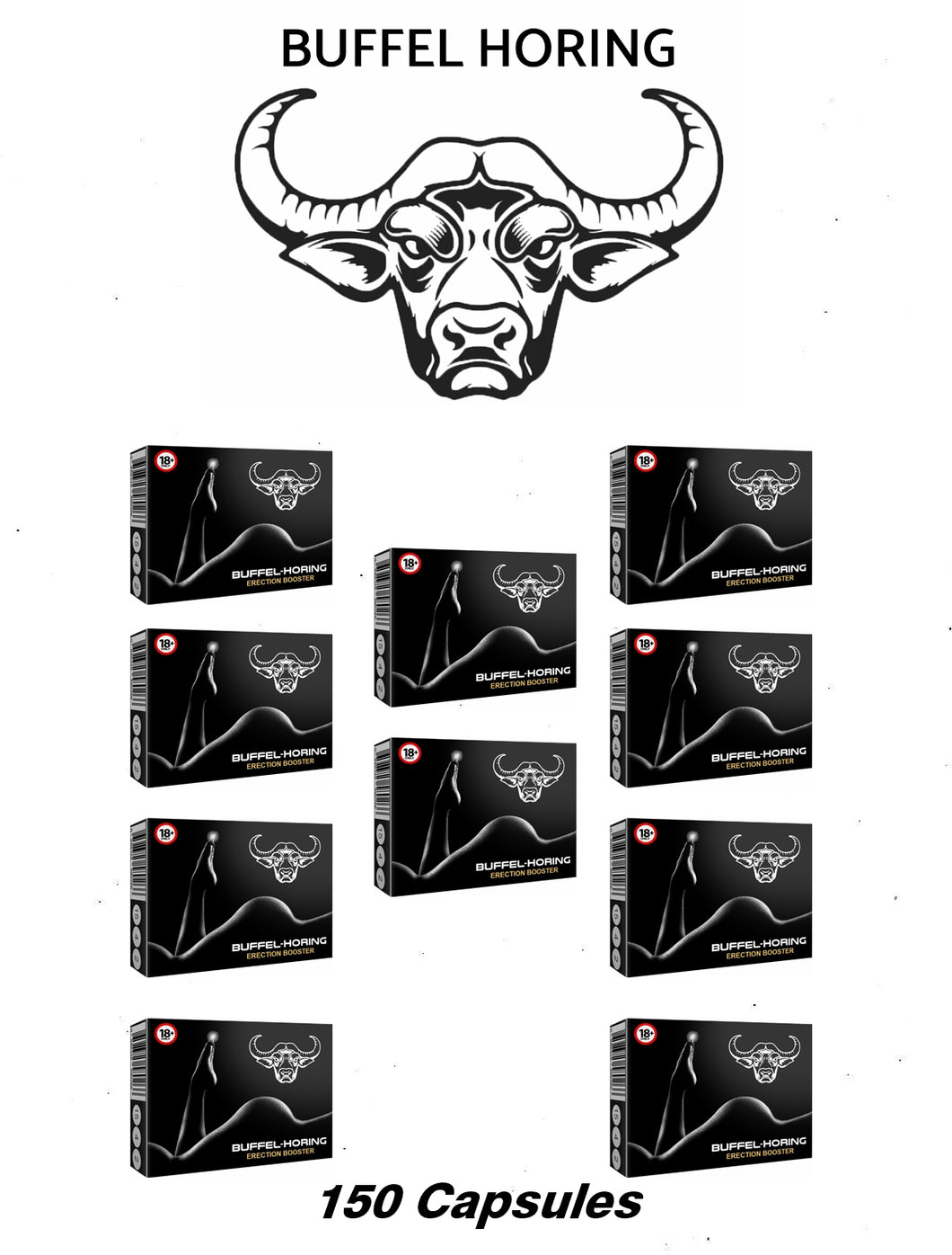 Buffel-Horing x10 (150 capsules)