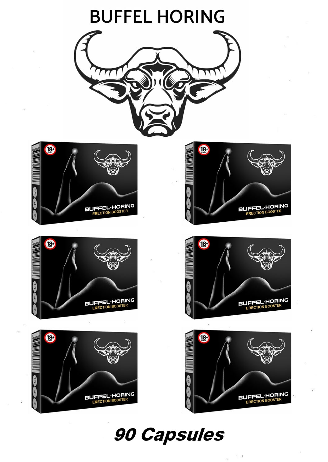 Buffel-Horing(6 Boxes) - 90 Capsules